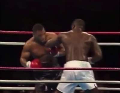 On this date in (February 11th) 1990, James &ldquo;Buster&rdquo; Douglas gave Mike Tyson his first loss in his career. Knocking Tyson out in 10th round to become the Undisputed Heavyweight Champion. This fight is widely regarded as the biggest upset in sports history