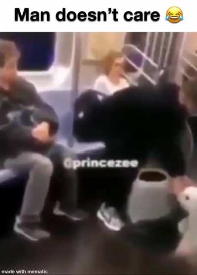 This guy just took a shit on the fucking train