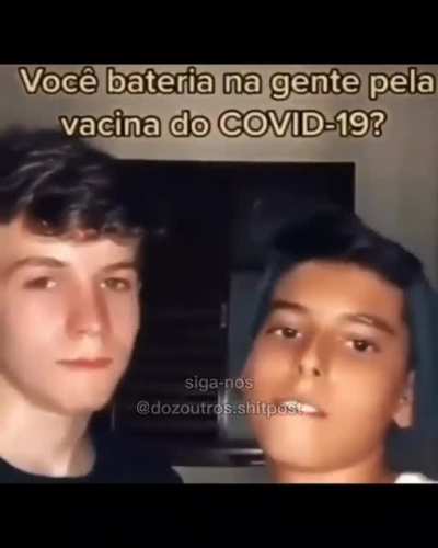 Pronto agr cad&ecirc; a vacina