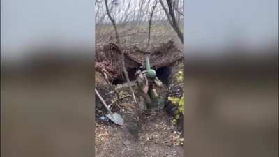 Artillery & mortars of the 25th Sicheslav Airborne Brigade of Ukraine firing on Russian positions, Pokrovsk direction