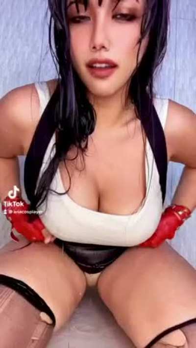 hope my Tifa wet titty drop can help get you hard (OC)