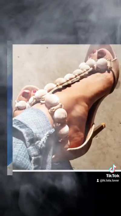ASMR voices and high heels