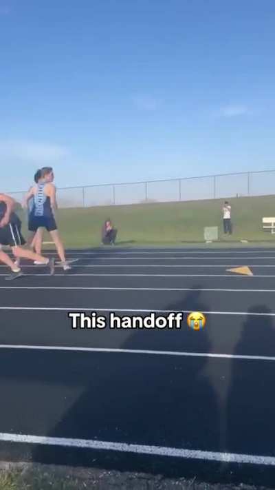 The best handoff ever