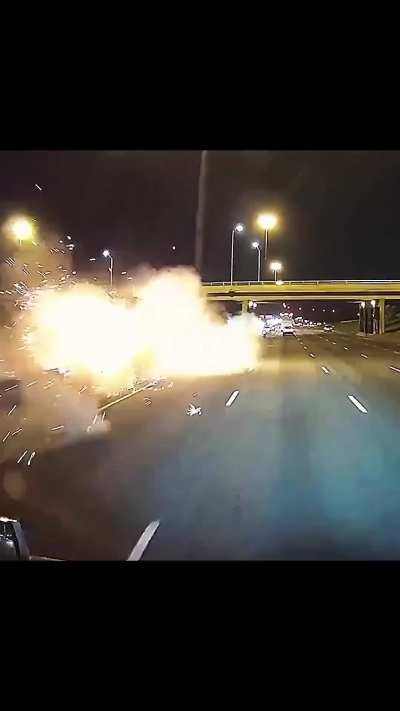 A truck carrying fuel goes out of control (unknown date &amp; time)