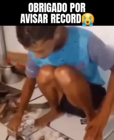 obrigado por avisar record 😭
