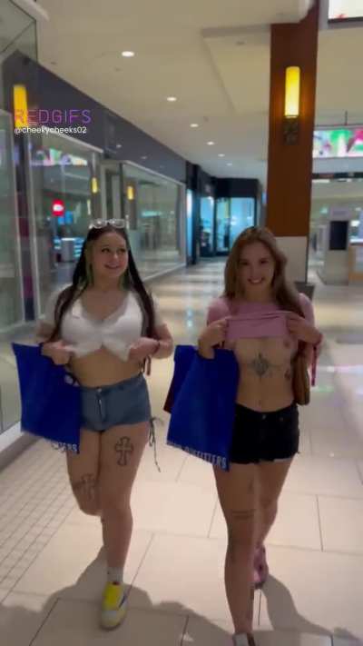 Wyd if you catch two fuckdolls in the mall like this?