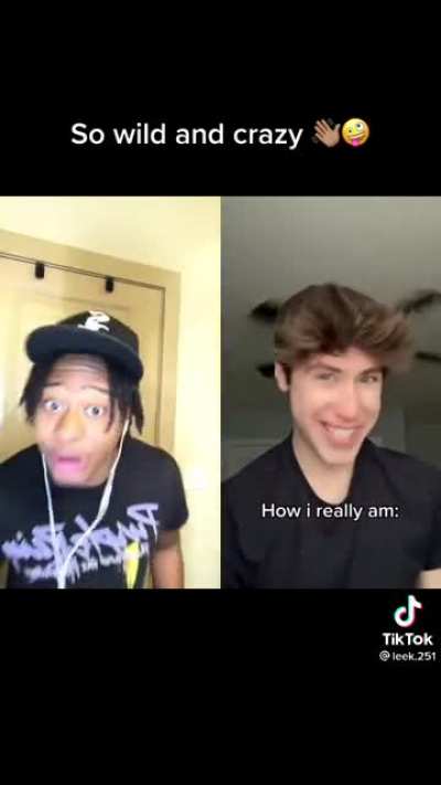 This dude goofy