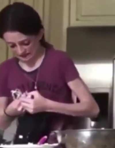 At least it wasn't a blender