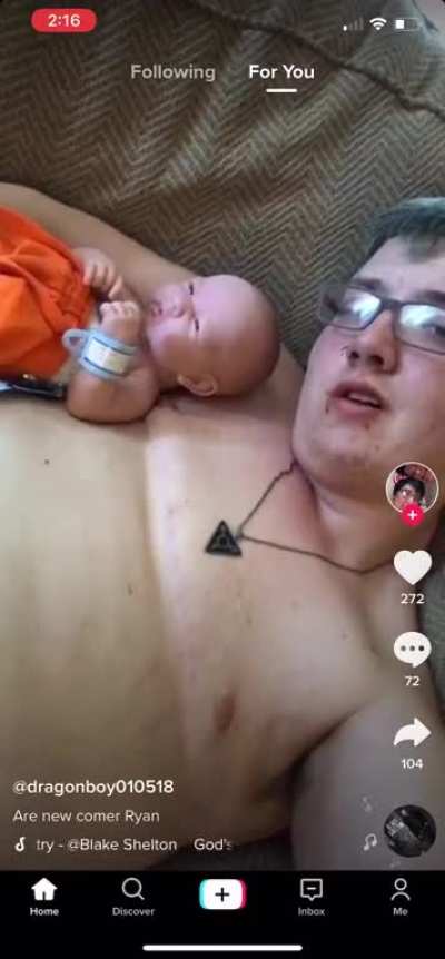 Aww what a cute little baby.