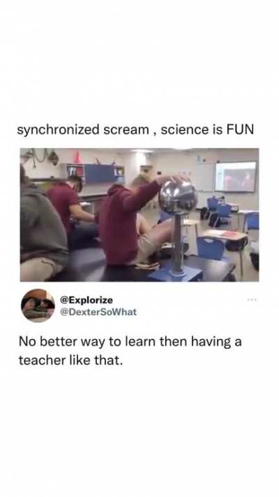 I wish this was my science teacher
