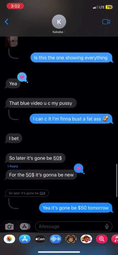 These the new vids she gave m&pound;