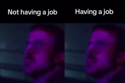 You either depressed with having money or having time