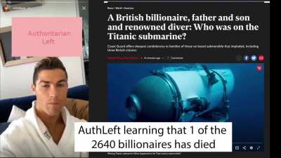 Only another 2,639 billionaires to go for AuthLeft