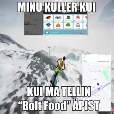 "Bolt Food" stiilis moment