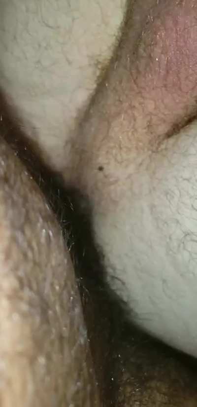 Being a cumslut while home alone getting filled up.
