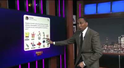 Who would be the best QB in SpongeBob? Let&rsquo;s Ask Stephen A Smith!