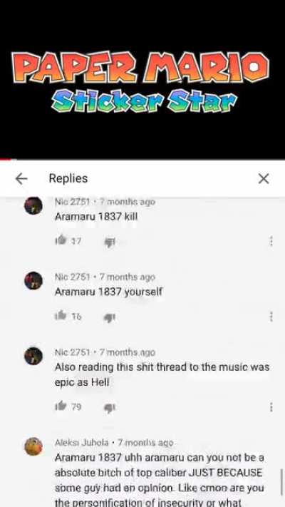 This argument. I can&rsquo;t believe my eyes