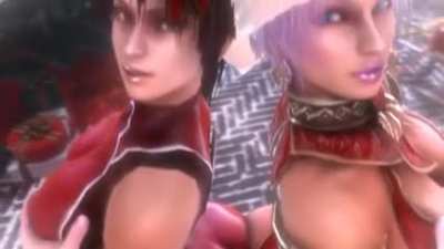 Taki &amp;amp; Ivy's Double Christmas Buttjob (noname55)