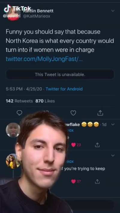 Wait until she hears about Hitler...