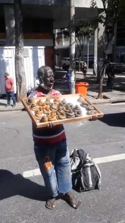 Just a dude with shit for sale