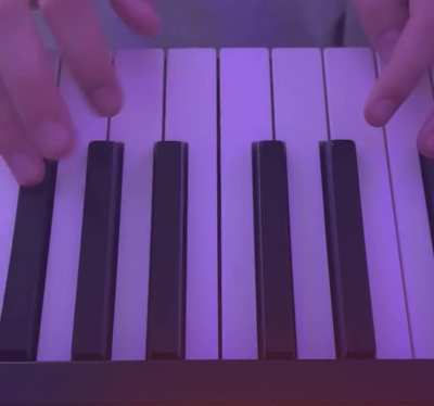 My Bestie learned the Bugbo theme on piano!