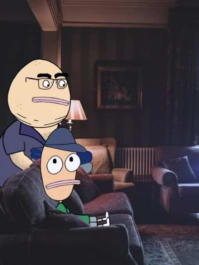 Watching a movie with your parents around