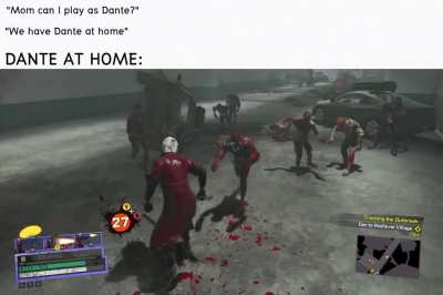 Dante at home