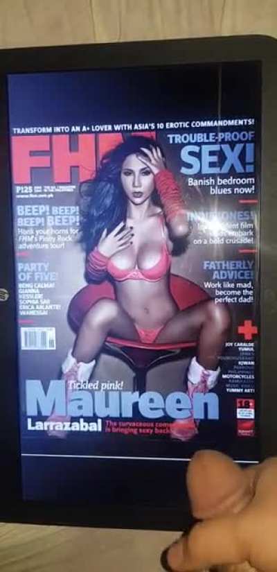 Maureen Larrazabal - FHM 2007 Fap Cum Trib