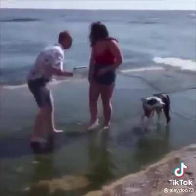 Dude still went for it