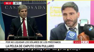 Santa Fe: Pullaro perdi&oacute; 120 mil millones por no haber girado los U$D800 millones que se colocaron en Nueva York. "Si vos salis a colocar dinero y no lo traes a la Argentina, para qu&eacute; colocaste? Para qu&eacute; colocaste si lo vas a dejar en una cuenta afuera?" 