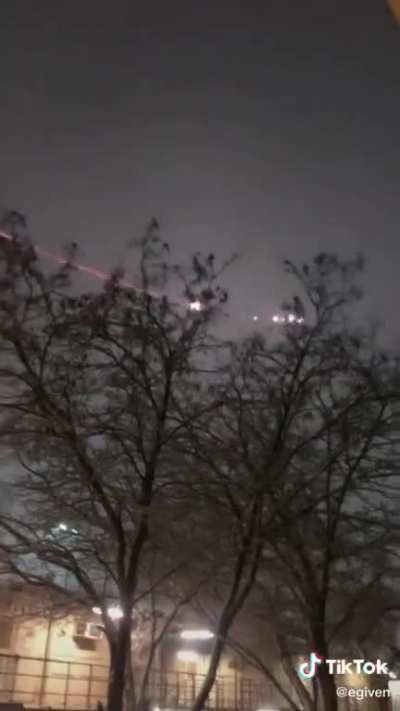 Not an A-10, but this is extremely, insanely, unavoidably, and beautifully Brrrrrrrrrrrrrrrrt (volume UP): "Taliban rocket being stopped by C-RAM"