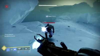 Something weird happened to my melee