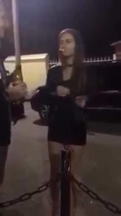 HMFT after I throw a lighted match in a drunk Russian's face