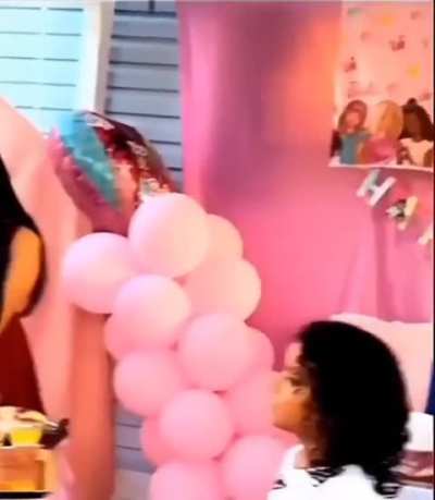 Dad gets upset and leaves his kid's party because mom stopped him from pulling the stupid face-in-the-cake birthday prank