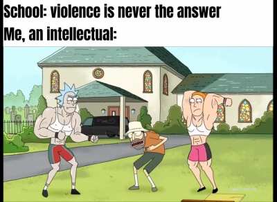 Wubba lubba dub dub!