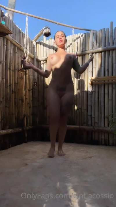 Ducha al aire libre 