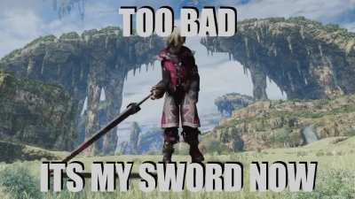 NO SHULK YOU CANT JUST STEAL THE DRAGONSLAYER