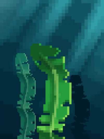 A kelp animation I made for my Minecraft Texture pack