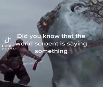 did you hear it
