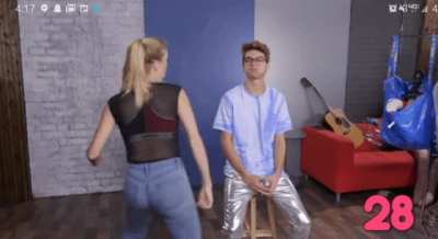 Courtney in tight jeans. Them jeans though