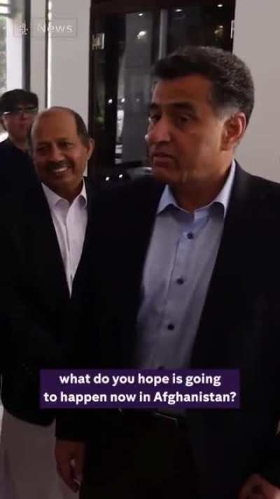 "Will you be meeting senior people in the Taliban?" journalist asks Pakistans spy chief Lt Gen Faiz Hameed