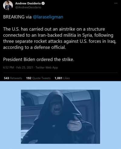 Yes Sir Biden. Will you order more?