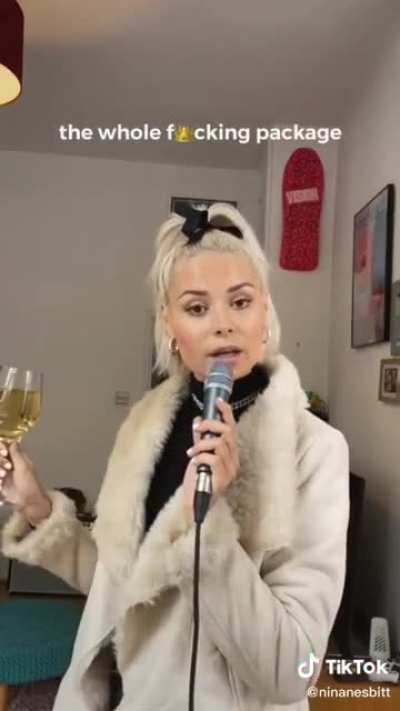 Ooh she classy.