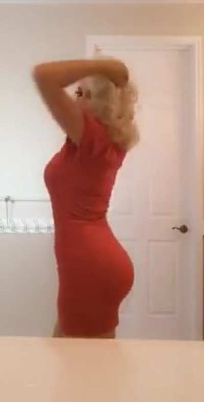 Red dress