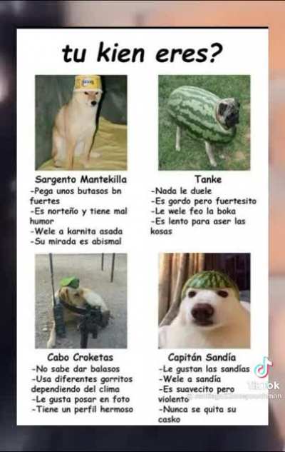 T&uacute; kien eres?