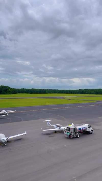 Have you ever seen lightning on the runway?