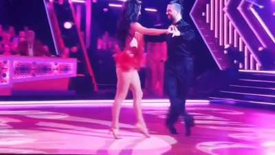 The two best parts from her dance last night