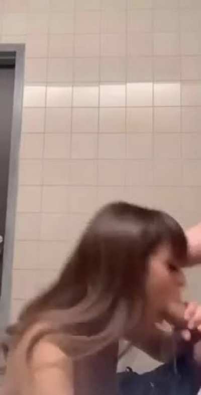 taking him to the bathroom to take care of business