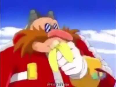 Delicious banana that makes you go "hoo hoo ha ha"
