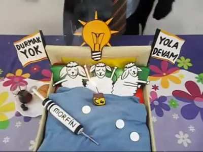 Şu video yapılırken uyuşturucu falan kullandılar ama farketmez sonu&ccedil;ta haklı bir parodi ki &uuml;zerinden bi 10 sene ge&ccedil;ti